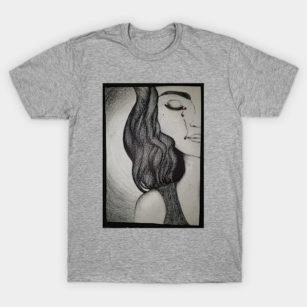 Th Sad Artist T-Shirt by Anna Rexha